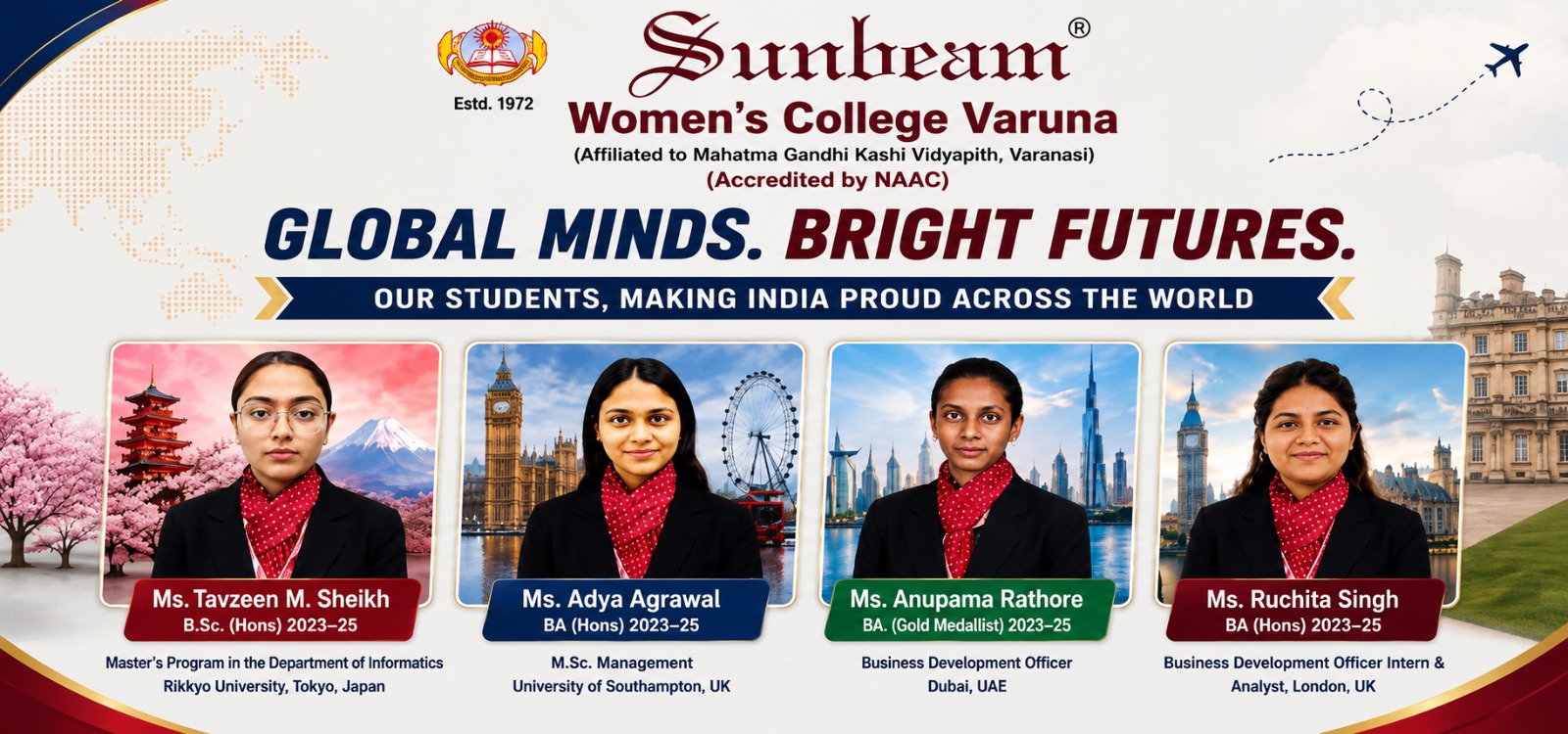 Sunbeam Women's College Varuna — campus overview